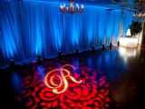 Adding your initials to the dance floor can really customzie your event